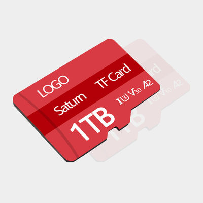 プラスチックメモリ TFカード 10級 16GB-512GB セキュリティカメラのための高速データ転送