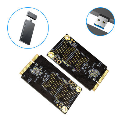 騒音のないポータブル商用SSD MSATAハードドライブ 64GB から 2Tb 急速データ転送