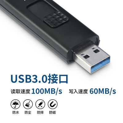 ハイエンド メタルUSB フラッシュドライブ 64GB 32Gb ミニ 外部ストレージ スティック USB 30